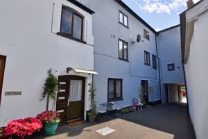 Courtyard entrance to communal front door- click for photo gallery
